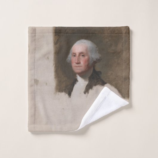 Anthaeneum George Washington 1. US-Präsident Badhandtuch Set (Waschlappen)