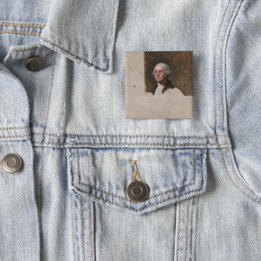 Anthaeneum George Washington 1. US-Präsident Button (Beispiel)