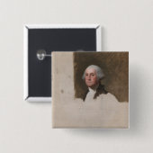 Anthaeneum George Washington 1. US-Präsident Button (Vorne & Hinten)