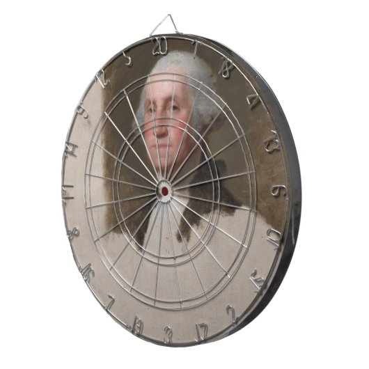 Anthaeneum George Washington 1. US-Präsident Dartscheibe (Vorderseite rechts)