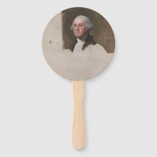 Anthaeneum George Washington 1. US-Präsident Fächer (Vorderseite)