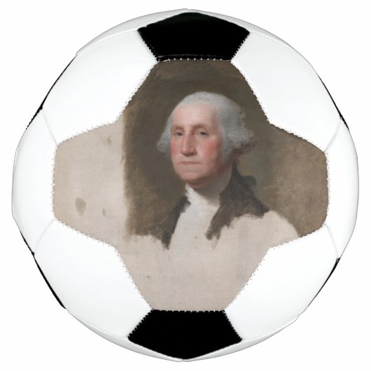 Anthaeneum George Washington 1. US-Präsident Fußball (Vorderseite)
