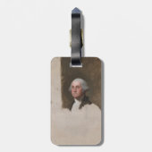 Anthaeneum George Washington 1. US-Präsident Gepäckanhänger (Rückseite vertikal)