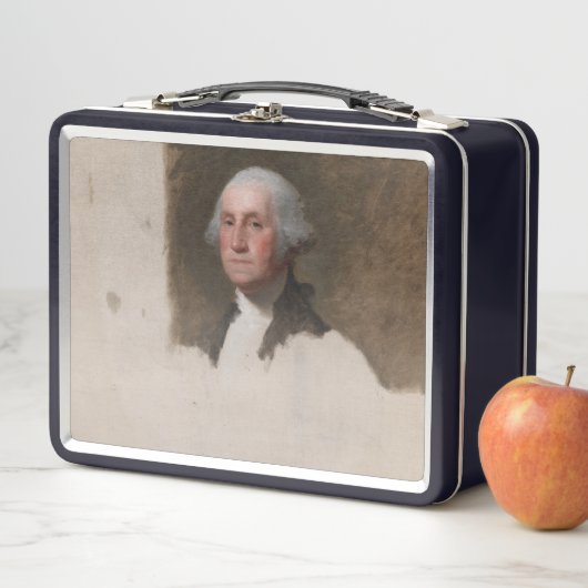 Anthaeneum George Washington 1. US-Präsident Metall Brotdose (Beispiel)