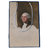Anthaeneum George Washington 1. US-Präsident Mittlere Geschenktüte (Vorderseite)