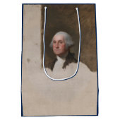 Anthaeneum George Washington 1. US-Präsident Mittlere Geschenktüte (Rückseite)