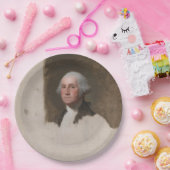 Anthaeneum George Washington 1. US-Präsident Pappteller (Party)