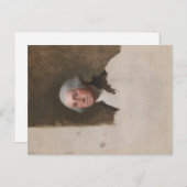 Anthaeneum George Washington 1. US-Präsident Postkarte (Vorne/Hinten)