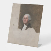 Anthaeneum George Washington 1. US-Präsident Sockelschild (Vorderseite)