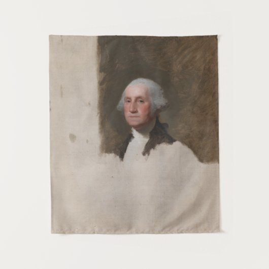 Anthaeneum George Washington 1. US-Präsident Wandteppich (Vorderseite)