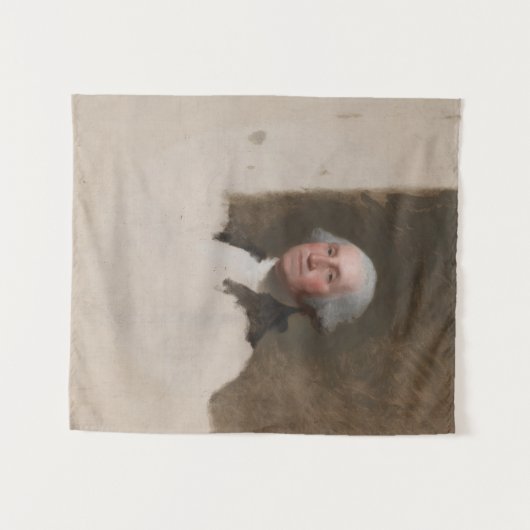 Anthaeneum George Washington 1. US-Präsident Wandteppich (Vorderseite (Horizontal))