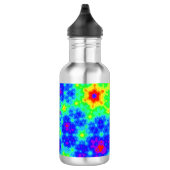 ANTHEA ~ Blue Pink Yellow Green ~ Edelstahlflasche (Rechts)