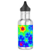 ANTHEA ~ Blue Pink Yellow Green ~ Edelstahlflasche (Links)