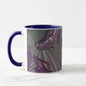 ANTHEA ~ GLOSSY 3D Glossy Pink Blue Silver ~ Tasse (Links)