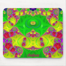 ANTHEA ~ Zany Hot Cerves, Gelb, Rot und Grün