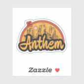 Anthem, Arizona Aufkleber (Blatt)