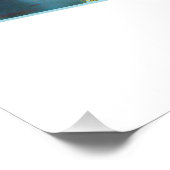 Anthias fish at coral reef - fotografische Gestalt Poster (Ecke)