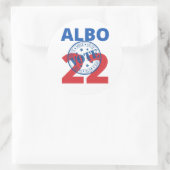 Anthony Albanese Wahlaufkleber Runder Aufkleber (Tasche)