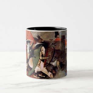 Anthony Altar - Versuchung des Heiligen Antonius, Zweifarbige Tasse