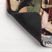 Anthony-Altar - Versuchung von St Anthony, Detail Mousepad (Ecke)