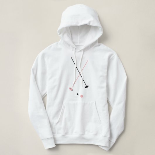 Anthony and Kate Croquet Hoodie (Design vorne)