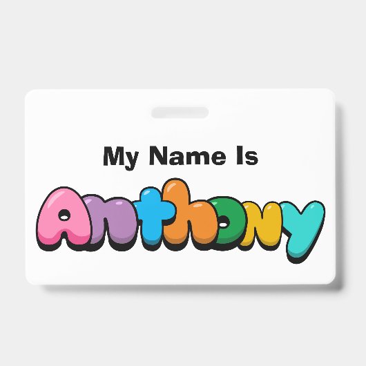 Anthony Ausweis (Vorderseite)