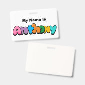 Anthony Ausweis (Vorder- & Rückseite)