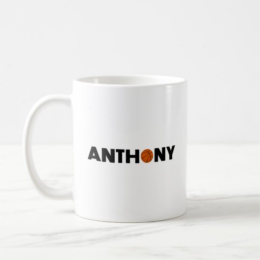Anthony Basketball Kaffeetasse (Links)