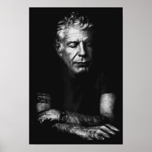 Anthony Bourdaim Poster