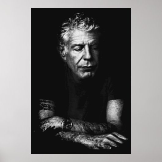 Anthony Bourdaim Poster (Vorne)