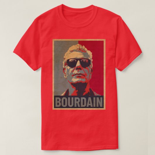Anthony Bourdain Hope T-Shirt (Design vorne)