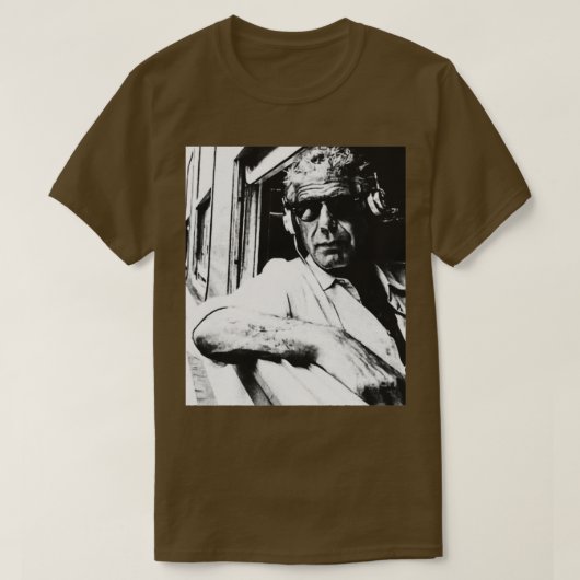 Anthony Bourdain Kulturelle Rebellion mit einer Sa T-Shirt (Design vorne)