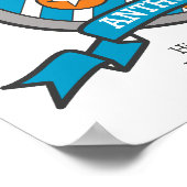 Anthony Buchstabe A Jungs Name bedeutet heraldry S Poster (Ecke)