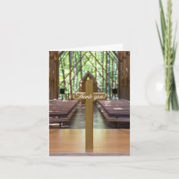 Anthony Chapel Cross Danke-Karte