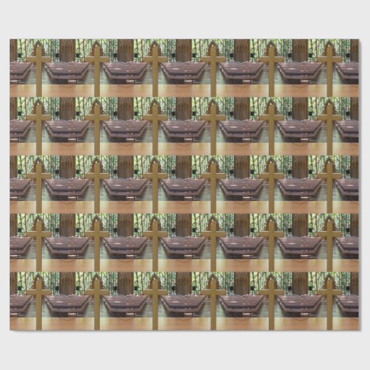 Anthony Chapel Cross Geschenkpapier (Flach)