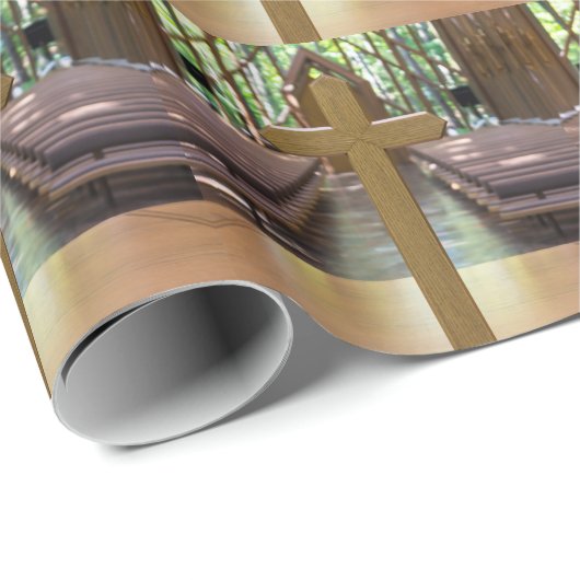 Anthony Chapel Cross Geschenkpapier (Rolleneckpunkt)