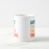 Anthony der Mann der Mythos der Legende Kaffeetasse (Mittel)
