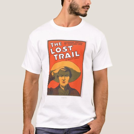 Anthony E. Wills "das verlorene Hinter" Wester T-Shirt (Vorderseite)