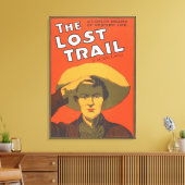 Anthony E. Wills "The Lost Trail" Wester Theater Leinwanddruck (Insitu (Wohnzimmer))