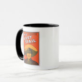 Anthony E. Wills "The Lost Trail" Wester Theater Tasse (Vorderseite Links)