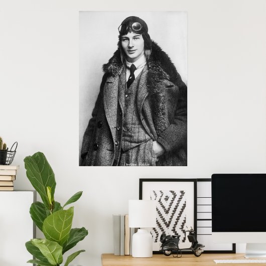 Anthony Fokker Poster (Heimbüro)