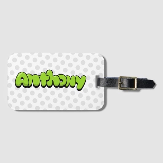 Anthony Gepäckanhänger (Vorderseite (Horizontal))