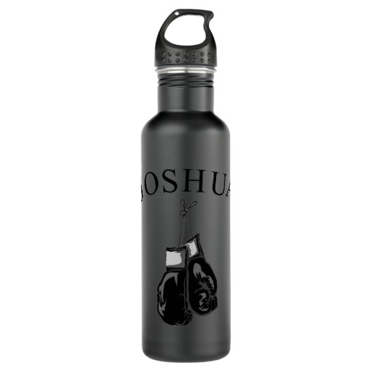 Anthony Joshua Design53.png Edelstahlflasche (Vorderseite)