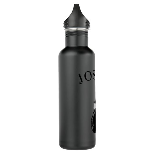 Anthony Joshua Design53.png Edelstahlflasche (Links)