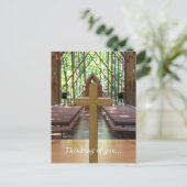 Anthony Kapel Cross Denken Sie an Sie Postkarte (Stehend Vorderseite)