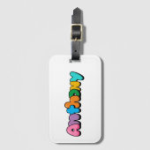 Anthony Luggage Tag Gepäckanhänger (Vorderseite Vertikal)