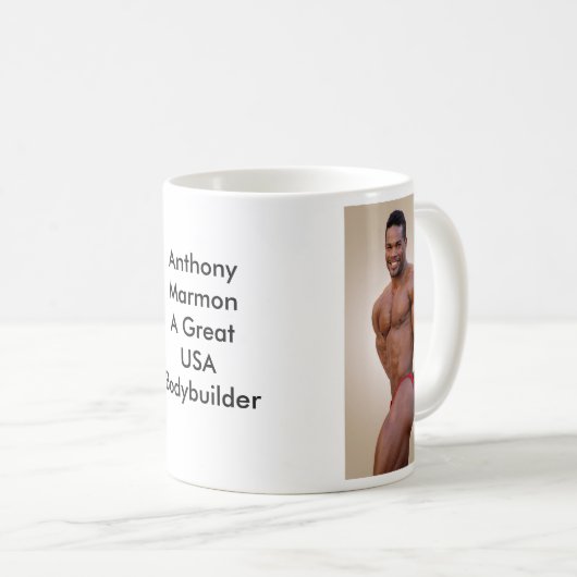 Anthony Marmon ein großer USA-Bodybuilder… Kaffeetasse (VorderseiteRechts)