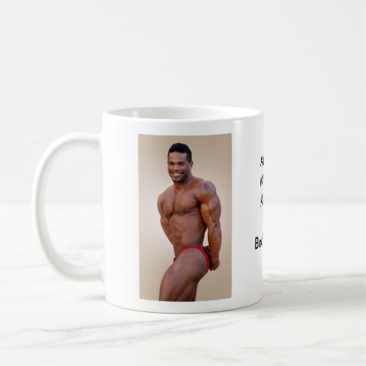 Anthony Marmon ein großer USA-Bodybuilder… Kaffeetasse (Links)