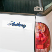 Anthony Name blue Aufkleber Sticker Autoaufkleber (Auf Lkw)