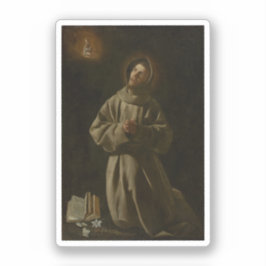 Anthony of Padua (Francisco de Zurbarán, 1627-30) Aufkleber